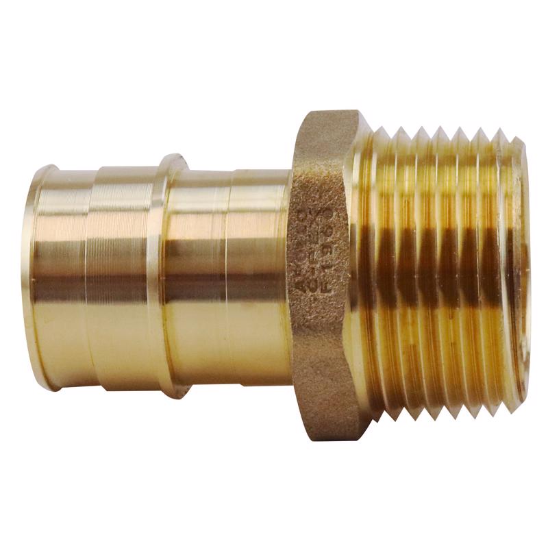 APOLLO - Apollo Expansion PEX / Pex A 1 in. Expansion PEX in to X 1 in. D MPT Brass Male Adapter