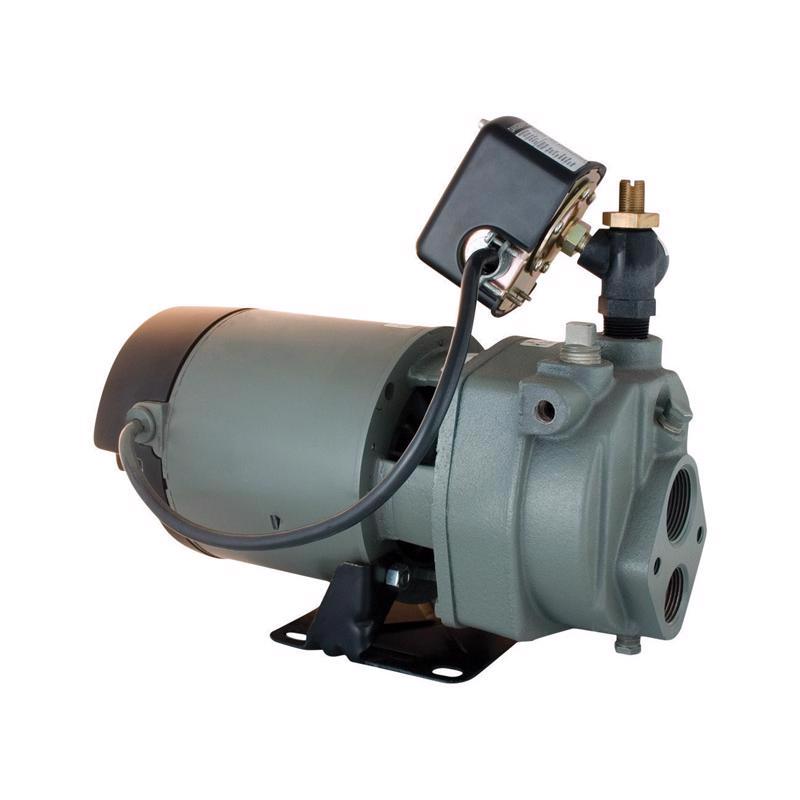 STAR WATER SYSTEMS - Star Water Systems 1/2 HP 678 gph Cast Iron Convertible Jet Well Pump