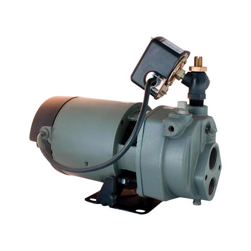 STAR WATER SYSTEMS - Star Water Systems 3/4 HP 1020 gph Cast Iron Convertible Jet Well Pump
