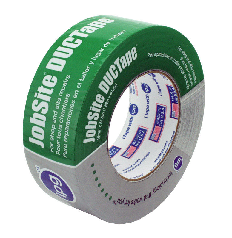 IPG - IPG JobSite 1.88 in. W X 60 yd L Silver Duct Tape