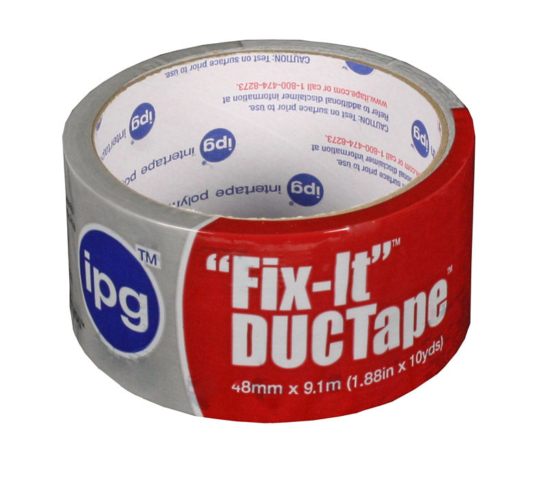 IPG - IPG Fix-It 1.88 in. W X 10 yd L Silver Duct Tape