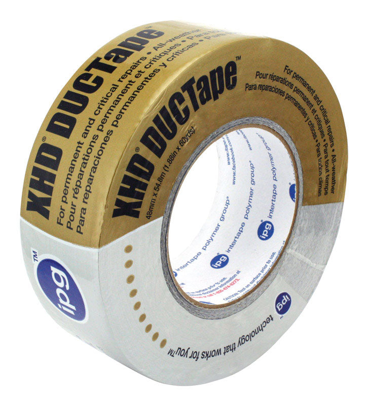 IPG - IPG XHD 2 in. W X 60 yd L Silver Rubber Adhesive Duct Tape