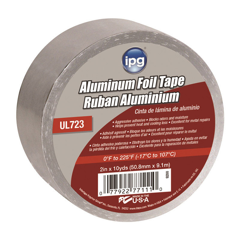 IPG - IPG 2 in. W X 10 yd L Silver Foil Tape