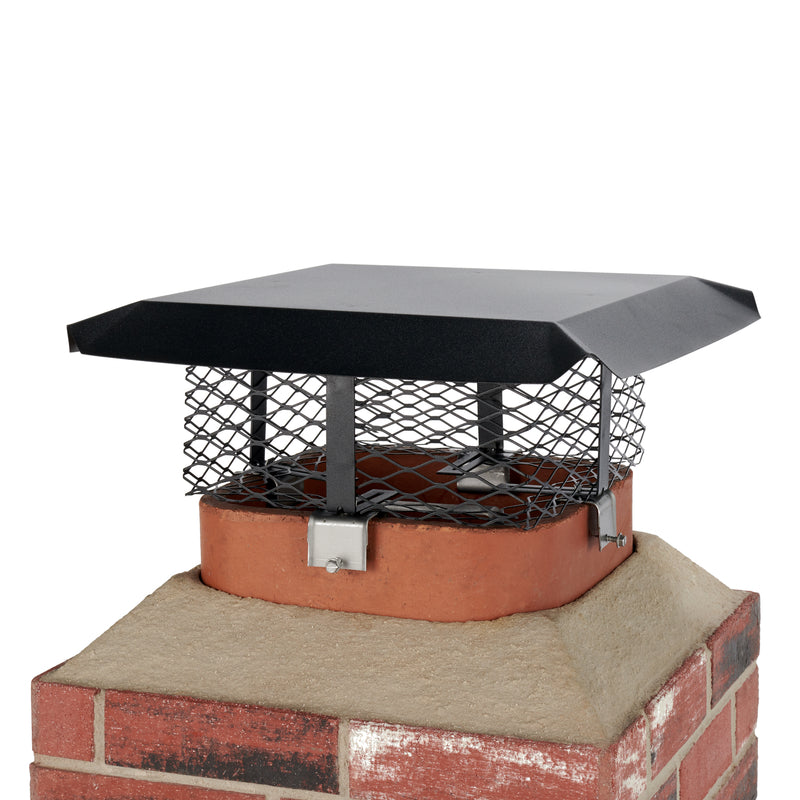 HY-C - HY-C Shelter Powder Coated Steel Chimney Cover [SCADJ-S]