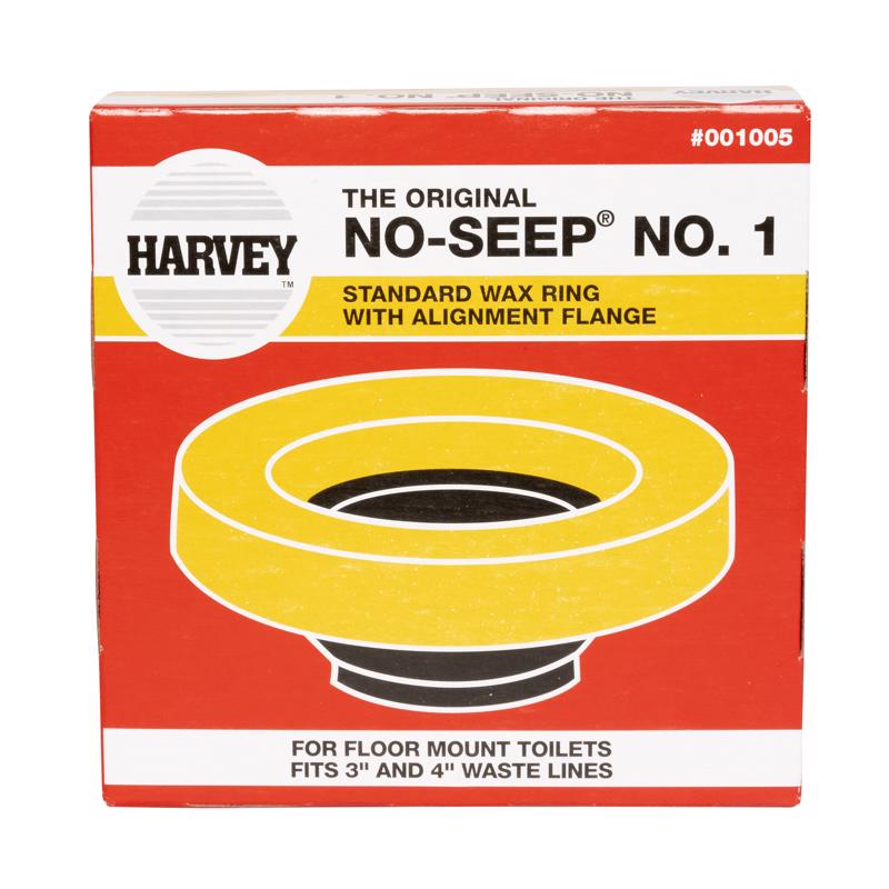 HARVEY'S - Harvey's No-Seep Wax Ring Polyethylene/Wax For Water Closets to Flanges [001005-24]