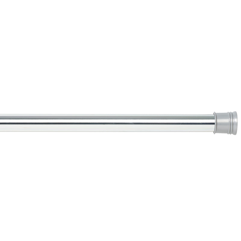 ZENNA HOME - Zenna Home Shower Tension Rod 60 in. L Silver