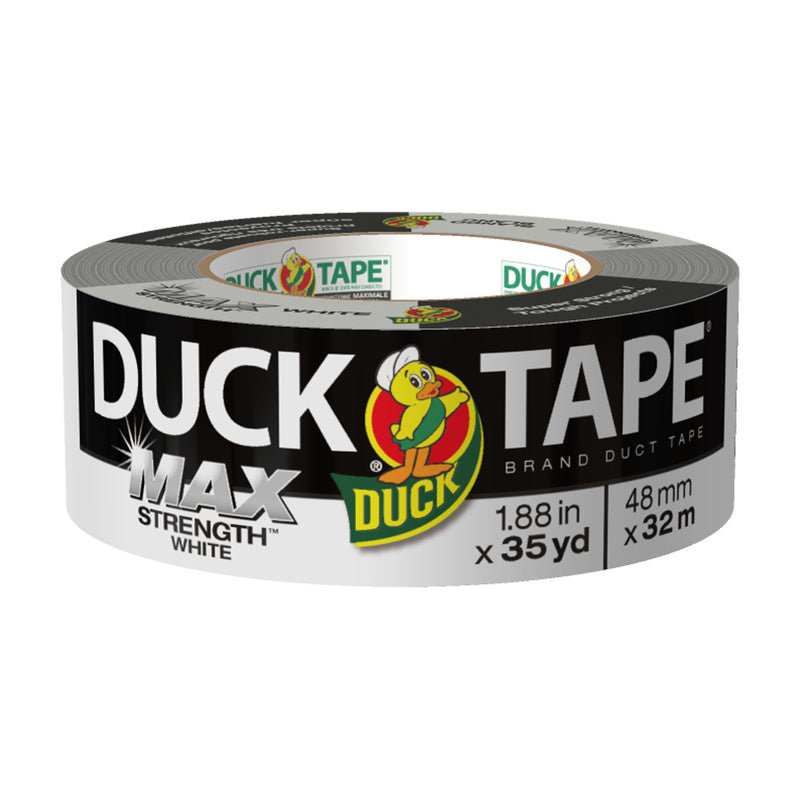 DUCK - Duck MAX Strength 1.88 in. W X 35 yd L White Duct Tape