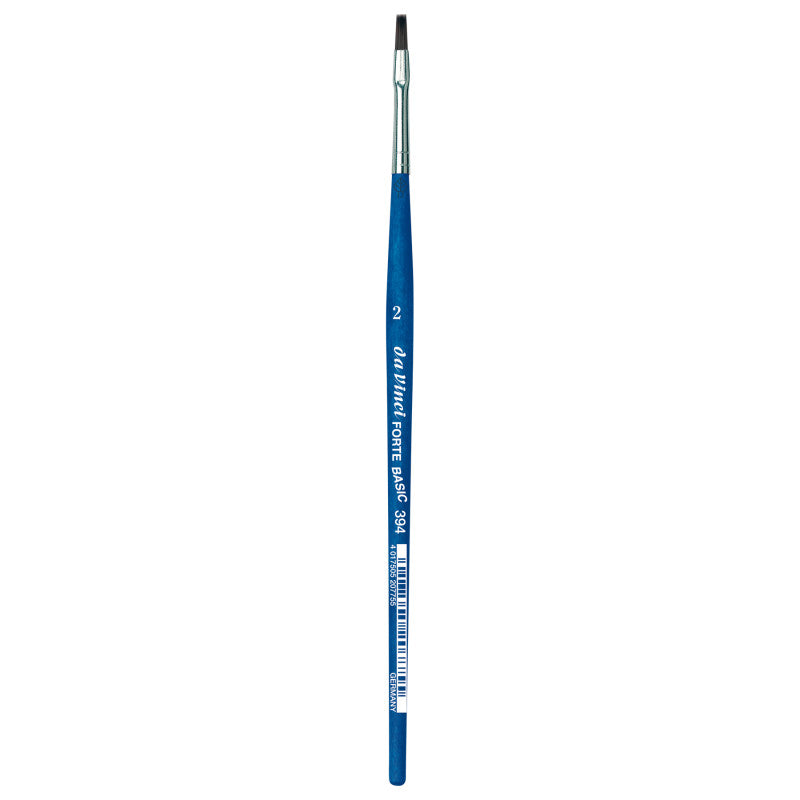 FORTE BASIC Student Brush, Synthetic, Acrylic, Flat, Series 394, Size 2