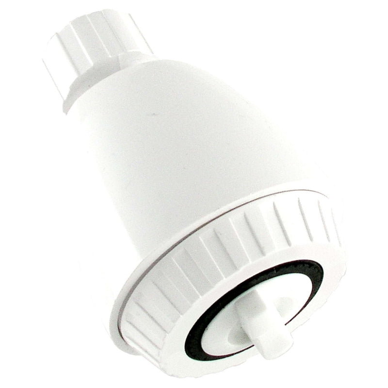 LDR - LDR Exquisite White ABS 2 settings Adjustable Showerhead 2.5 gpm