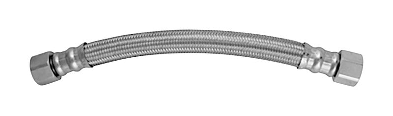 PLUMB PAK - Plumb Pak 3/4 in. FIP in. X 3/4 in. D FIP 18 in. Stainless Steel Water Heater Supply Connector