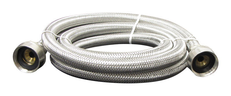 PLUMB PAK - Plumb Pak 3/4 in. FGH in. X 3/4 in. D FGH 72 in. Stainless Steel Washing Machine Hose
