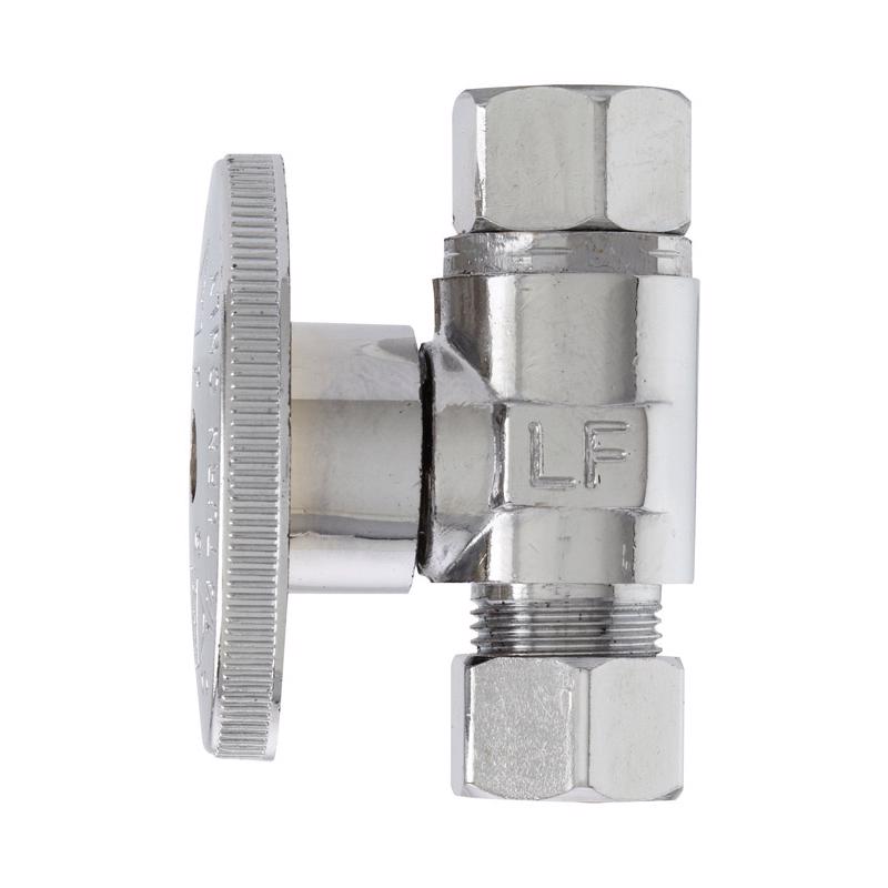 PLUMB PAK - Plumb Pak 3/8 in. FPT Swivel X 3/8 in. Compression Brass Repair Valve