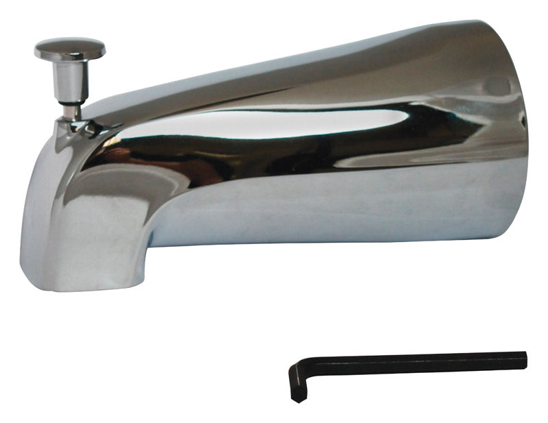 PLUMB PAK - Plumb Pak 1-Handle Chrome Plated Tub Spout [PP825-38]