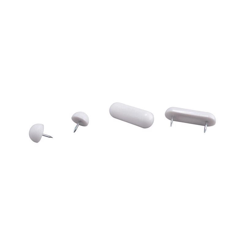 PLUMB PAK - Plumb Pak Toilet Seat Bumper Set White For Universal