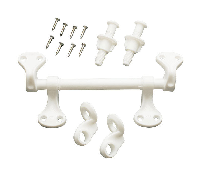 PLUMB PAK - Plumb Pak Toilet Seat Hinge White Plastic For Universal [PP835-36]