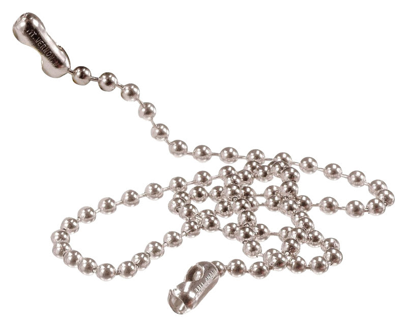 PLUMB PAK - Plumb Pak Polished Chrome Chrome Beaded Chain