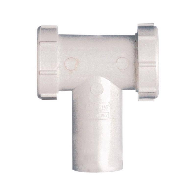 PLUMB PAK - Plumb Pak 1-1/2 in. D Plastic Center Outlet Tee [PP66-7W]