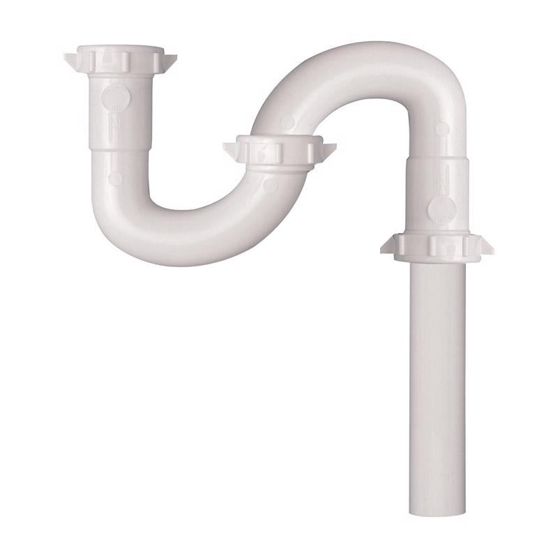 PLUMB PAK - Plumb Pak 1-1/2 in. D X 20-1/2 in. L Plastic S-Trap