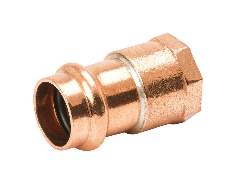 NIBCO - NIBCO Press System 3/4 in. Press X 3/4 in. D FIP Copper Adapter 1 pk