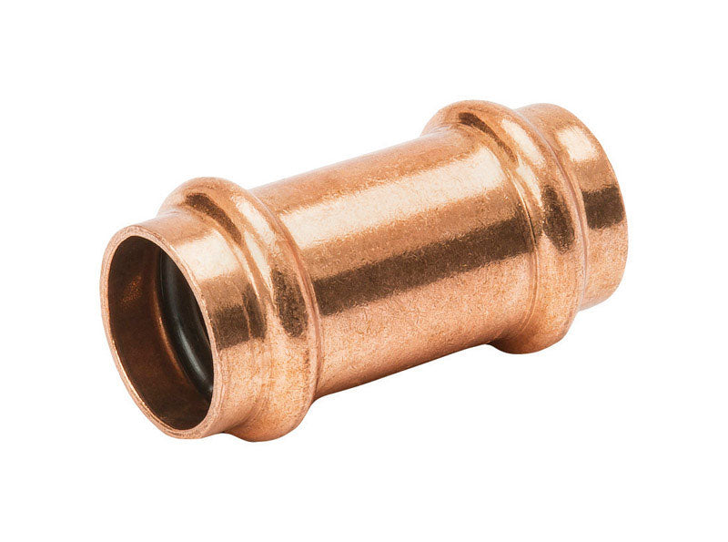 NIBCO - NIBCO Press System 3/4 in. Press X 3/4 in. D Press Copper Coupling 1 pk [9020400PCU]