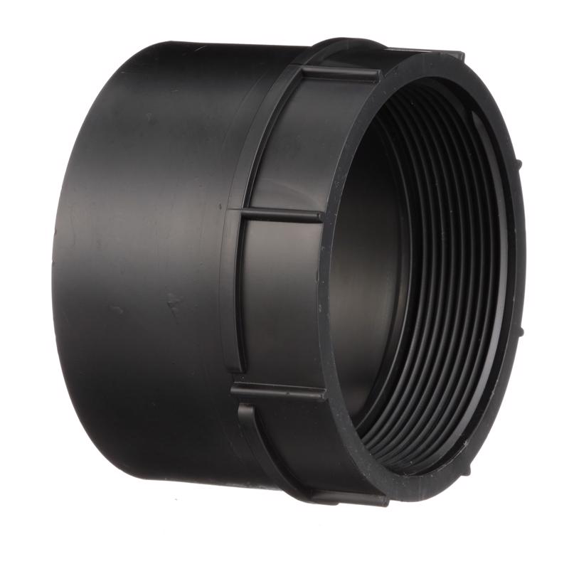 CHARLOTTE PIPE - Charlotte Pipe 4 in. Hub X 4 in. D FPT ABS Adapter