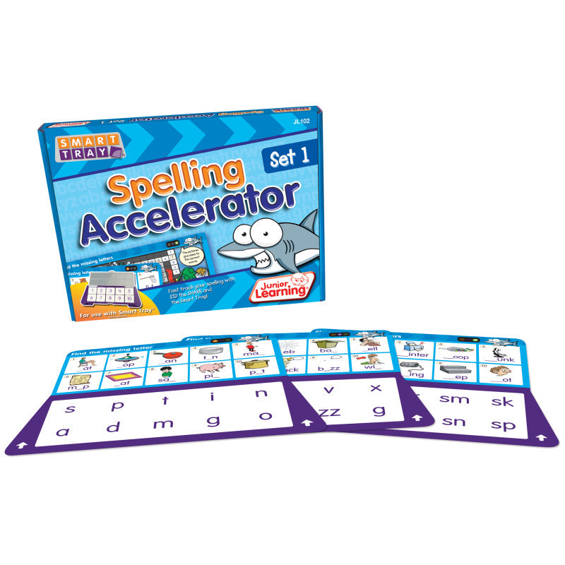 JUNIOR LEARNING - Smart Tray - Spelling Accelerator Set 1