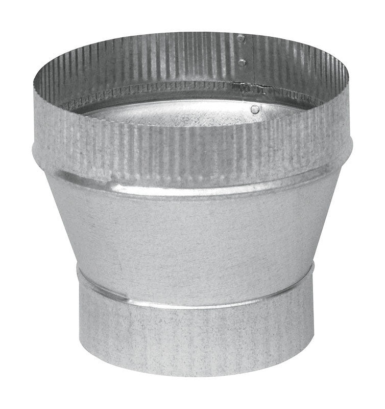 IMPERIAL MANUFACTURI - Imperial 5 in. D X 6 in. D Galvanized Steel Furnace Pipe Reducer