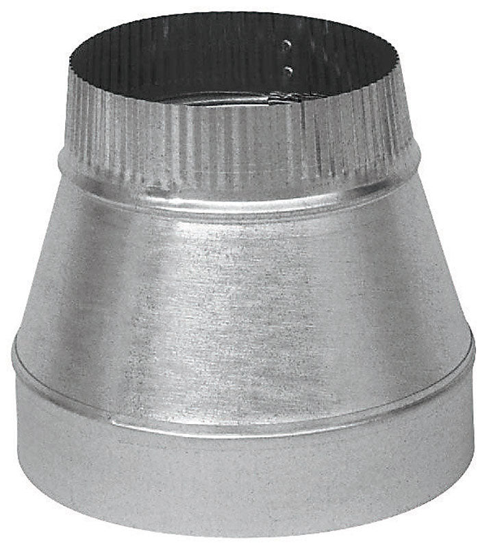 IMPERIAL MANUFACTURI - Imperial 7 in. D X 5 in. D Galvanized Steel Furnace Pipe Reducer