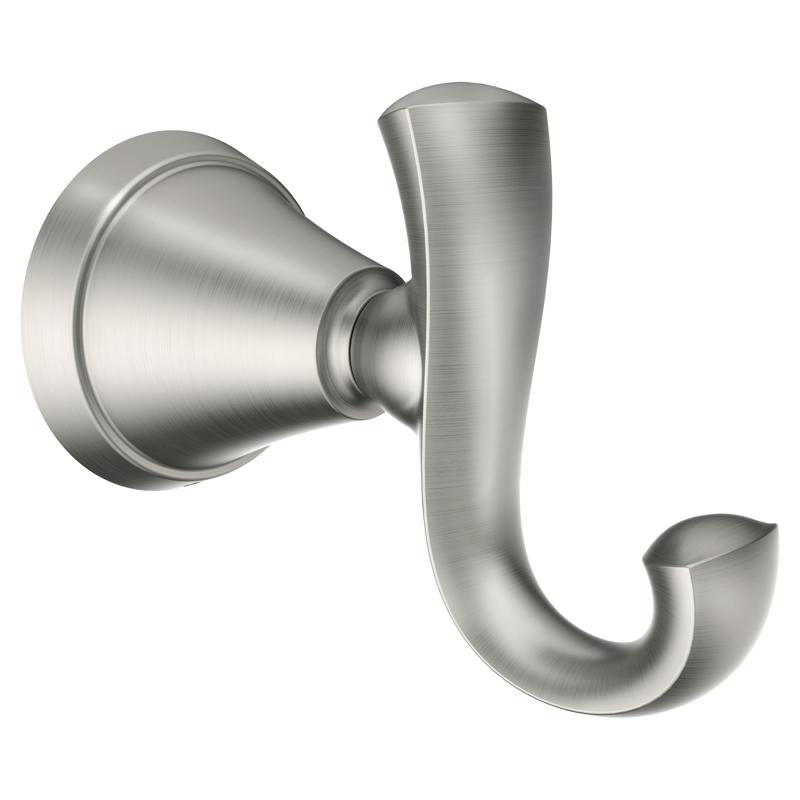 MOEN - Moen Medium Brushed Nickel Metal 2-5/8 in. L Rope/Tarp Hook 20 lb 1 pk