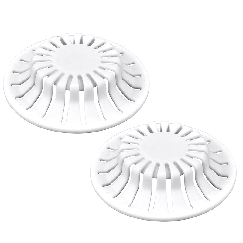 DANCO - Danco 1-1/2 in. White Rubber Hair Snare Drain Cover