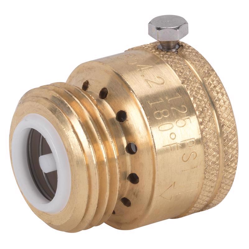 HOMEWERKS - Homewerks 3/4 in. MHT X 3/4 in. FHT Brass Vacuum Breaker