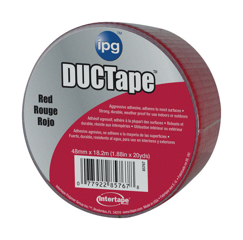 IPG - IPG JobSite 1.88 in. W X 20 yd L Red Duct Tape