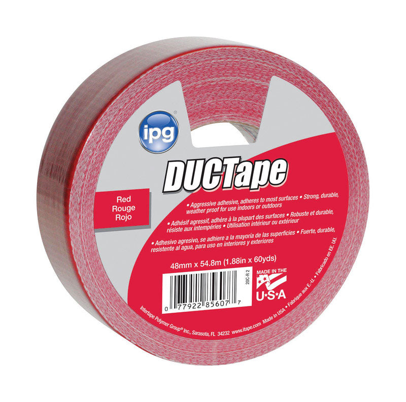 IPG - IPG JobSite 1.88 in. W X 60 yd L Red Duct Tape