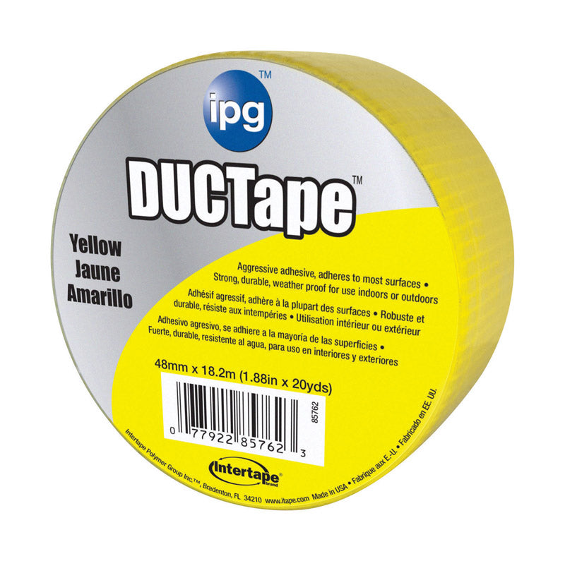 IPG - IPG JobSite 1.88 in. W X 20 yd L Yellow Duct Tape