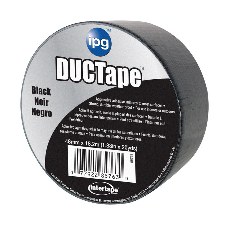 IPG - IPG JobSite 1.88 in. W X 20 yd L Black Duct Tape