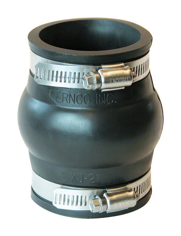 FERNCO - Fernco Schedule 40 2 in. Hub X 2 in. D Hub PVC Expansion Coupling 1 pk