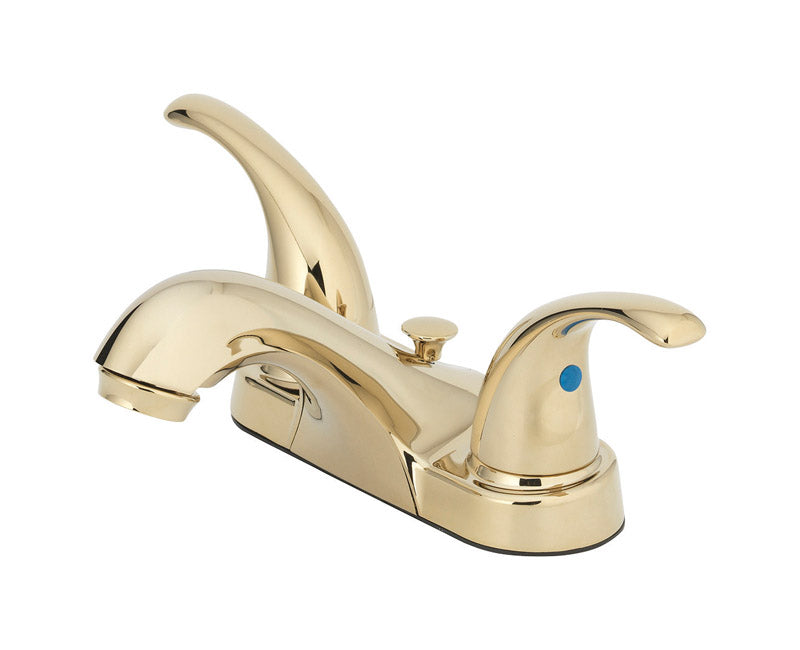 OAKBROOK - OakBrook Brass Two-Handle Bathroom Sink Faucet 4 in.