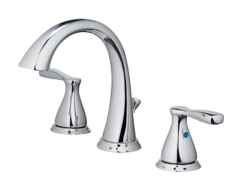 OAKBROOK - OakBrook Modena Chrome Widespread Bathroom Sink Faucet 6-8 in.