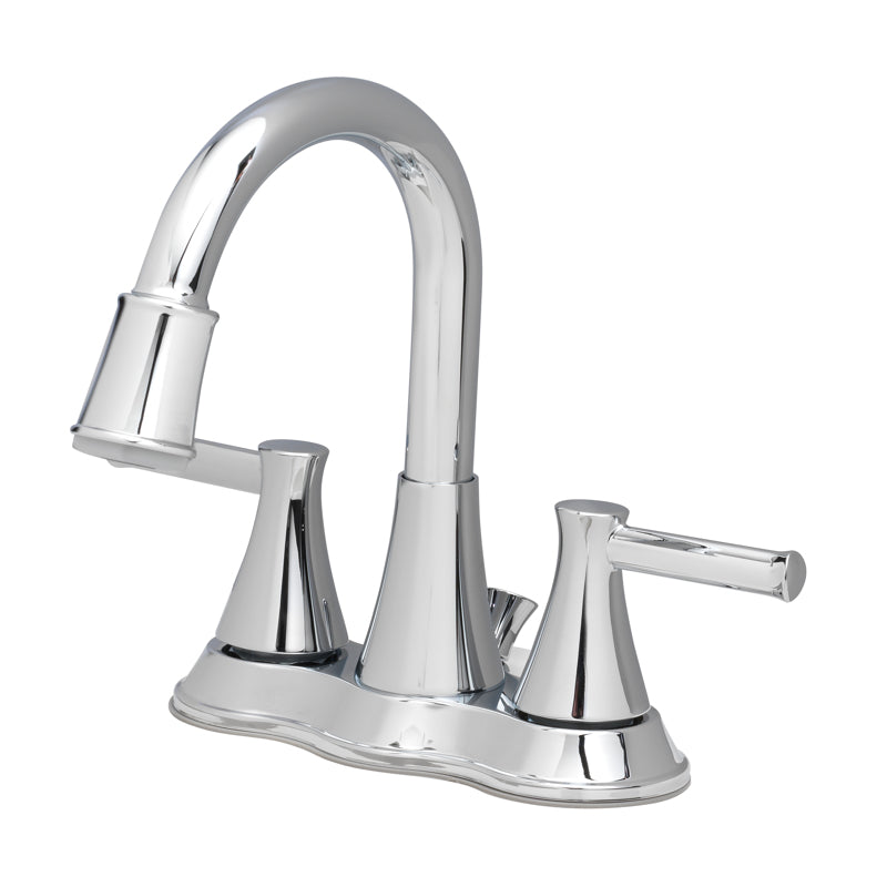 OAKBROOK - OakBrook Chrome Two-Handle Bathroom Sink Faucet 4 in. [67513W-6101]