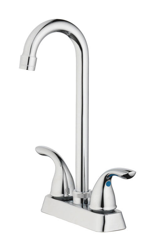 OAKBROOK - OakBrook Pacifica Two Handle Chrome Bar Faucet