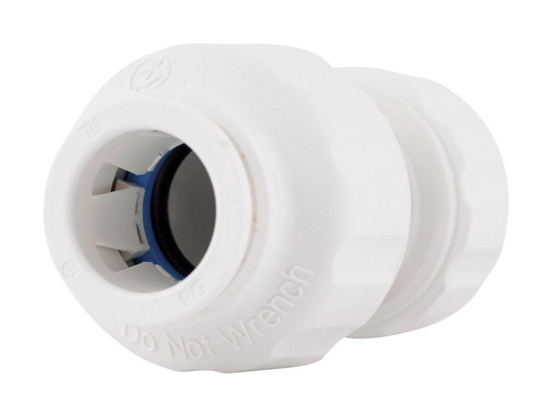 SHARKBITE - SharkBite Quick Connect Push to Connect 1/2 in. CTS X 3/8 in. D CTS Reducing Union Connector