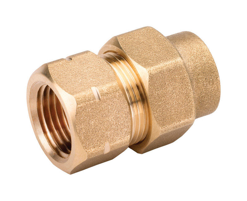 HOME-FLEX - Home-Flex 3/4 in. Compression X 3/4 in. D FPT Brass Female Adapter