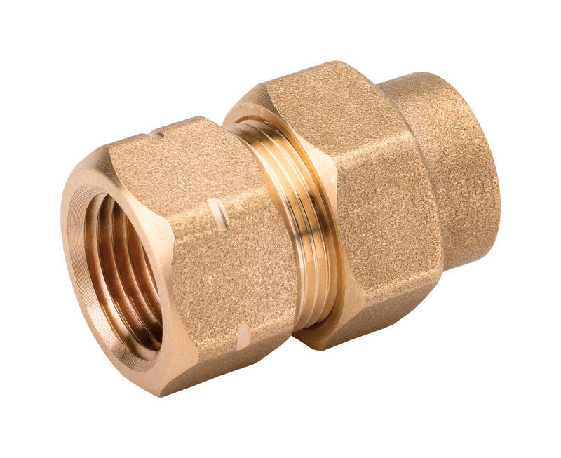 HOME-FLEX - Home-Flex 1/2 in. Compression X 1/2 in. D Female Steel Female Adapter