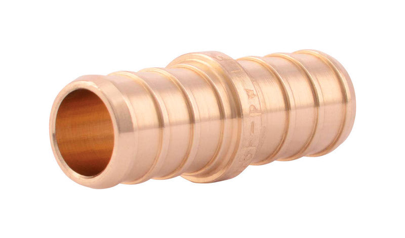 SHARKBITE - SharkBite 1/2 in. PEX X 1/2 in. D PEX Brass Coupling [UC008LFCP25]
