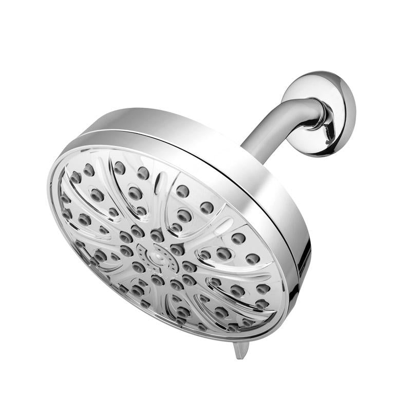 WATERPIK - Waterpik Drencher PowerPulse Massage Chrome 6 settings Wallmount Showerhead 1.8 gpm