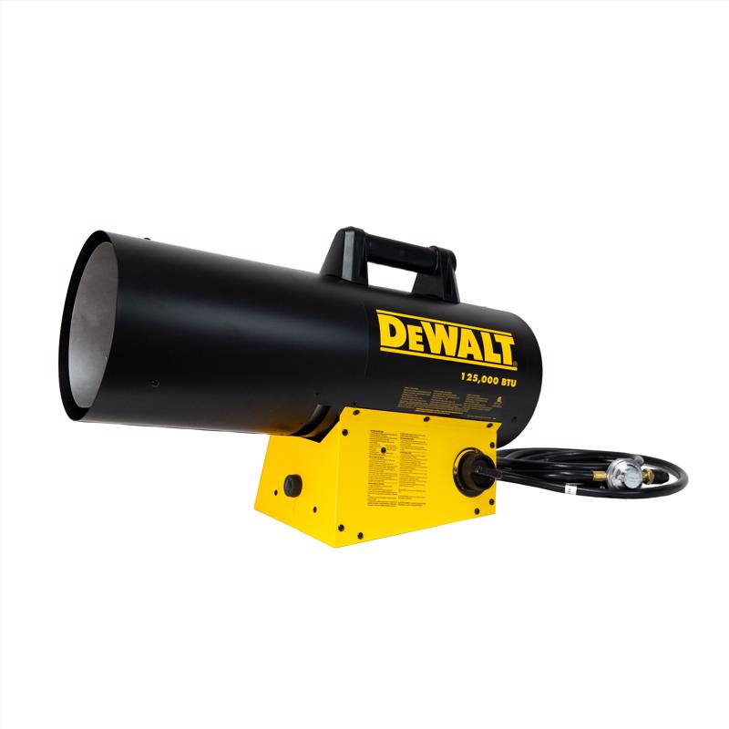 DEWALT - DeWalt 125,000 Btu/h 3000 sq ft Forced Air Propane Portable Heater