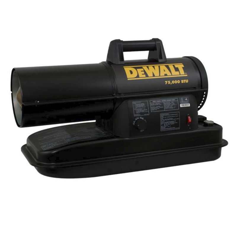 DEWALT - DeWalt 80000 Btu/h 1750 sq ft Forced Air Kerosene Heater