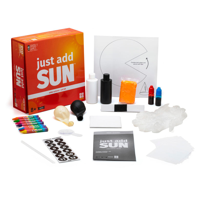GRIDDLY GAMES - Just Add Sun™ Solar Science + Art Kit