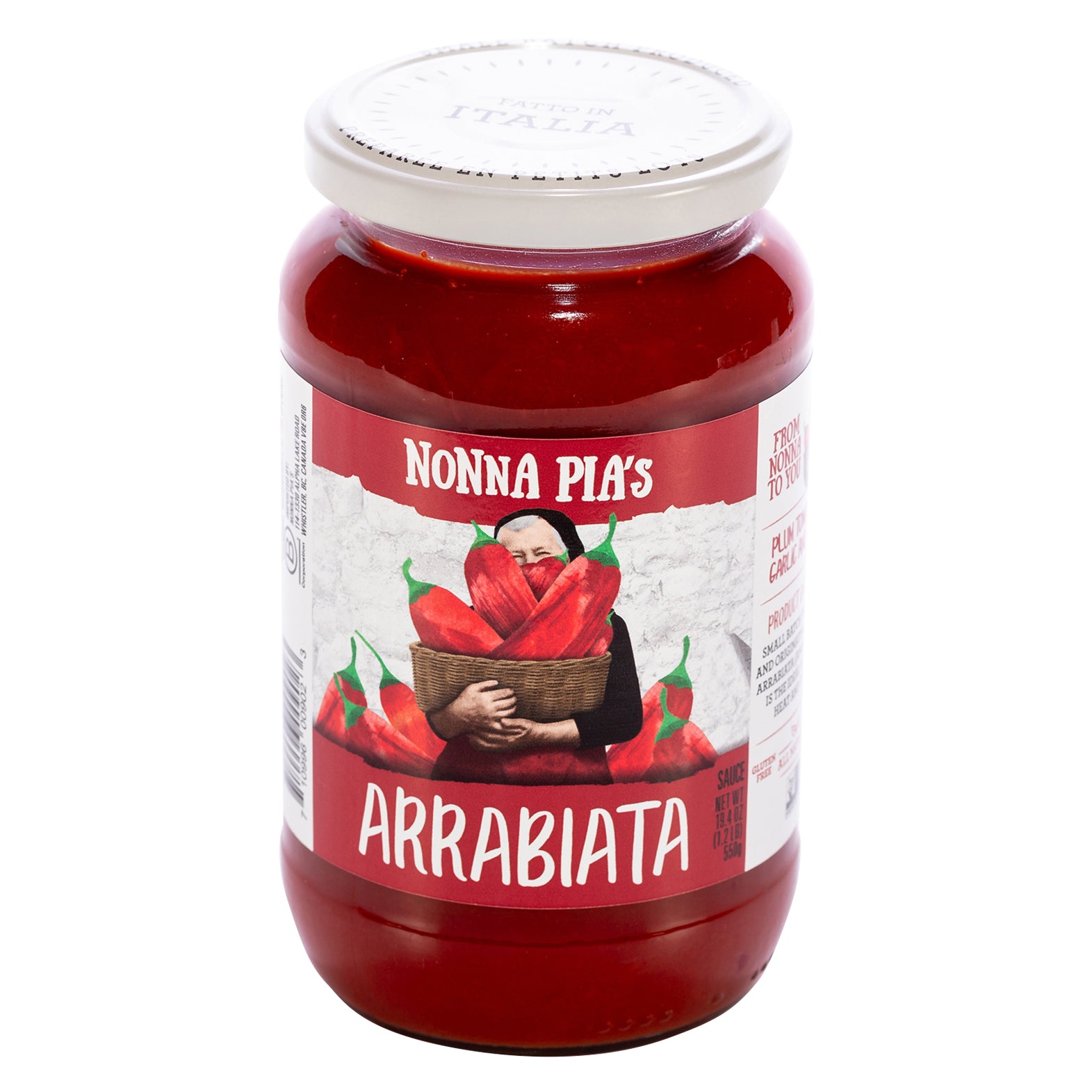 Arrabiata Pasta Sauce - Case of 6