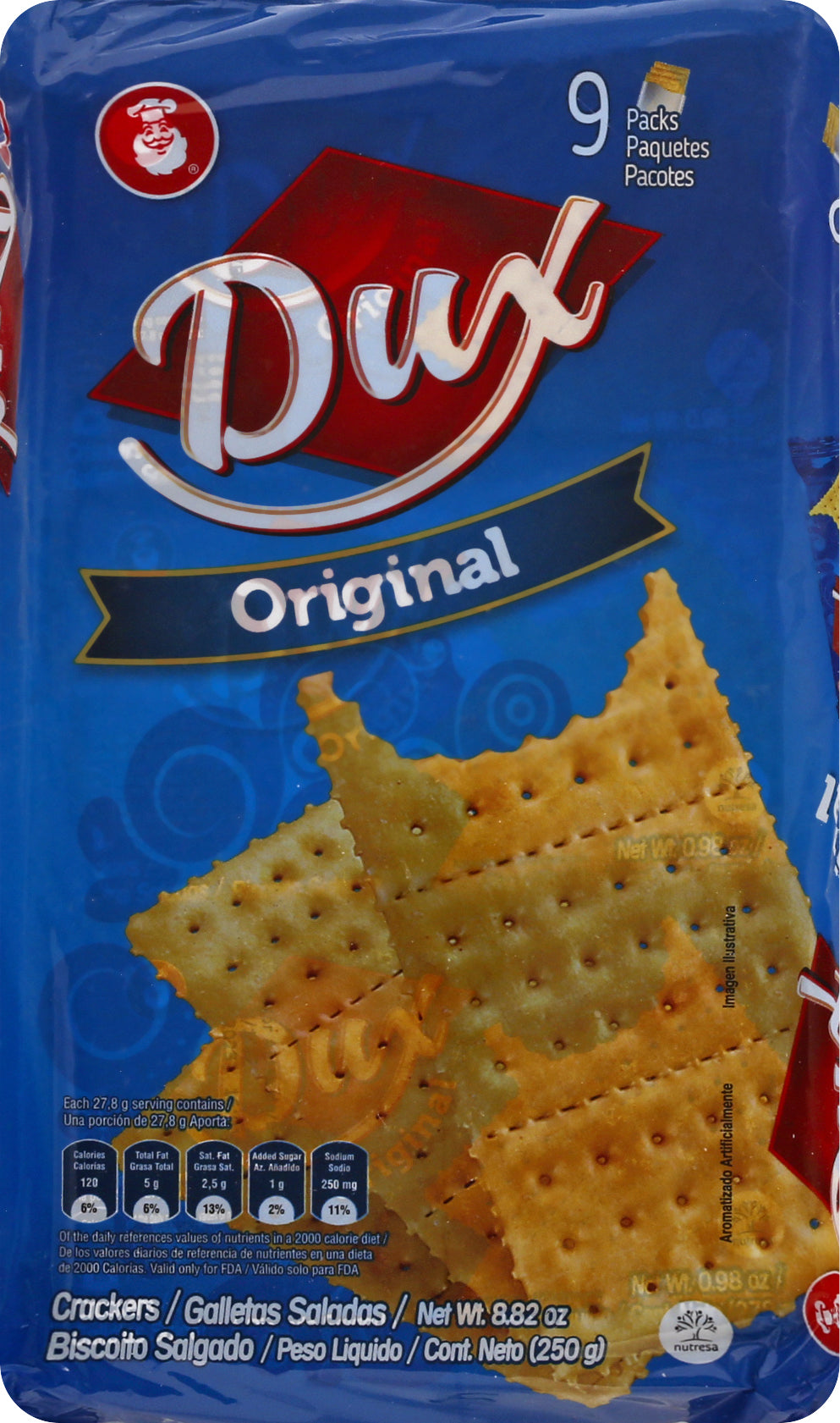 Dux 9 Pack Original Crackers 9 ea - Case of 24